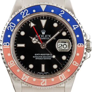 Men's Rolex GMT-Master II 16710 Pepsi Insert